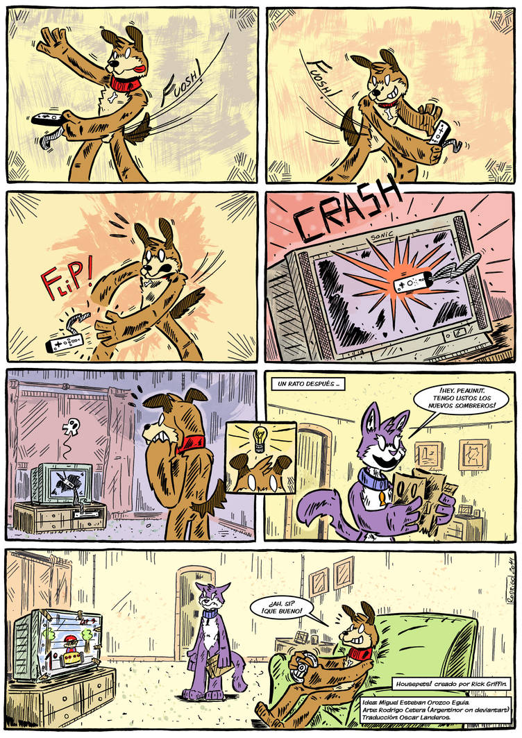 Colaboracion para Housepets version en espanol by argentinor