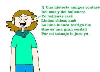 Bucky Singing La Historia del Ballenero by MikeJEddyNSGamer89