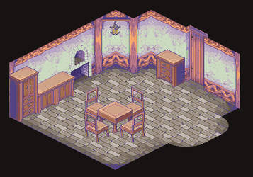 R'haven Harbor - Inside the Houses by AzKai