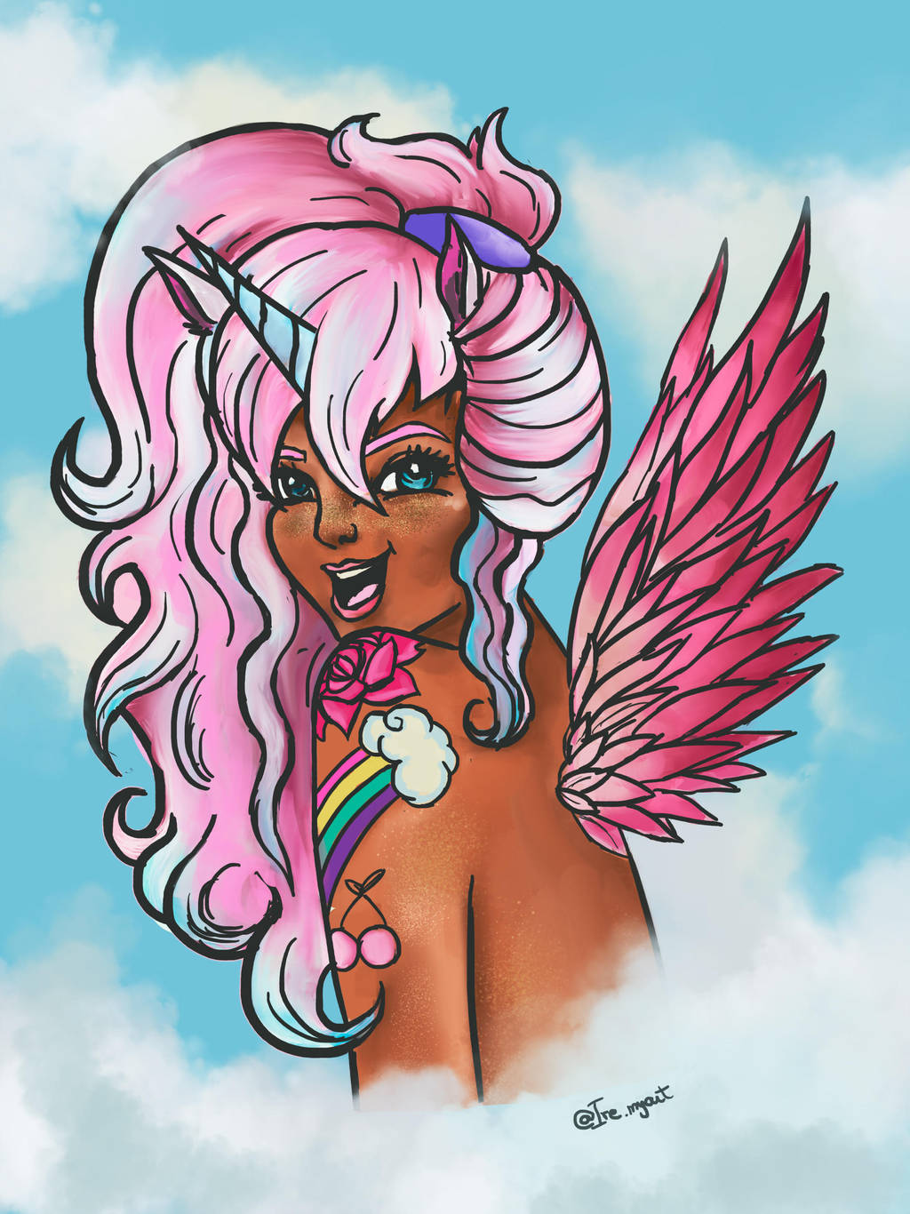 Unicorn Lady by IreneRamos1997
