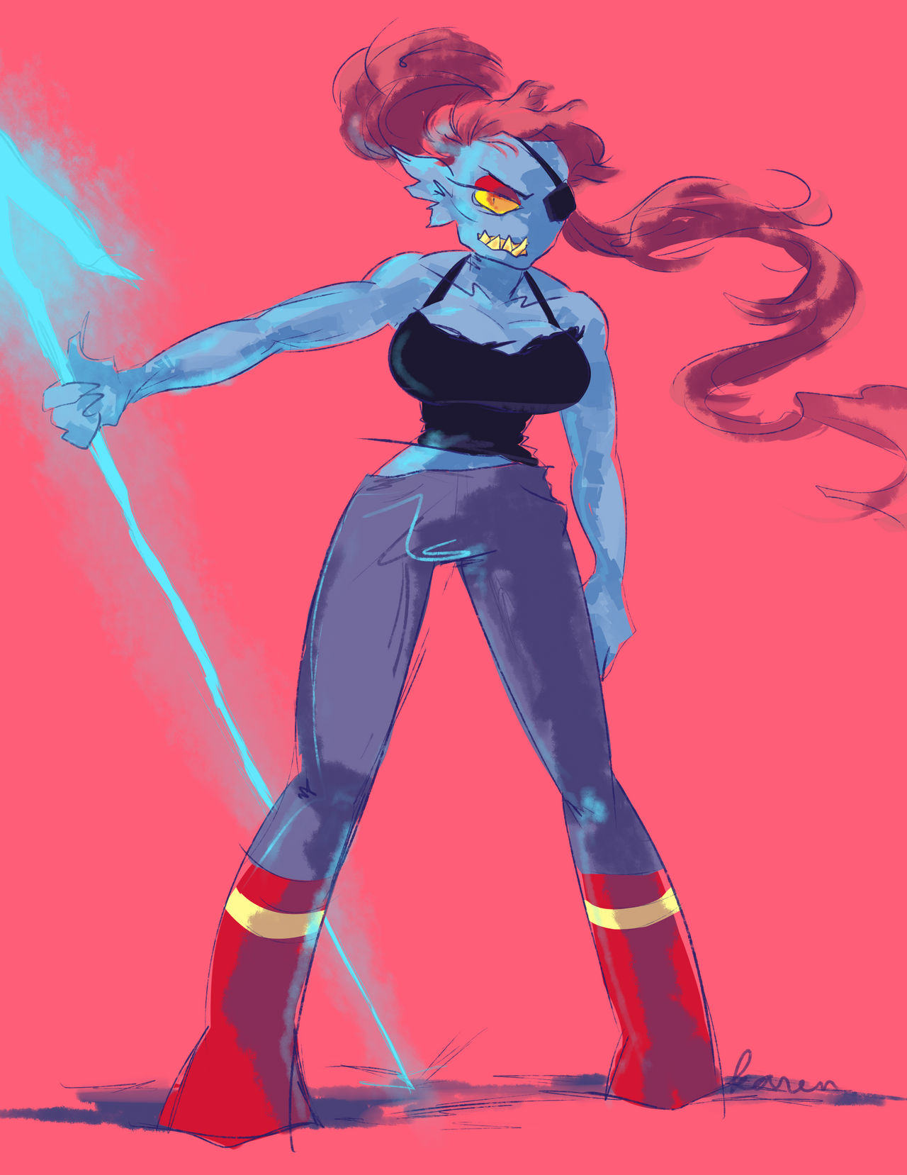 undyne by Shinkami