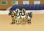 Line Up by bovidaeloony