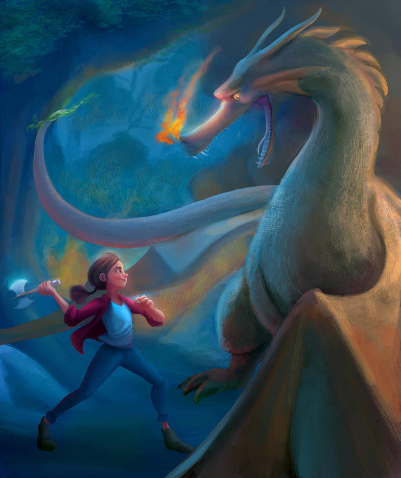 Amanda and The Dragon by Ardinaryas
