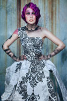 The Wallpaper dress by mad-dame