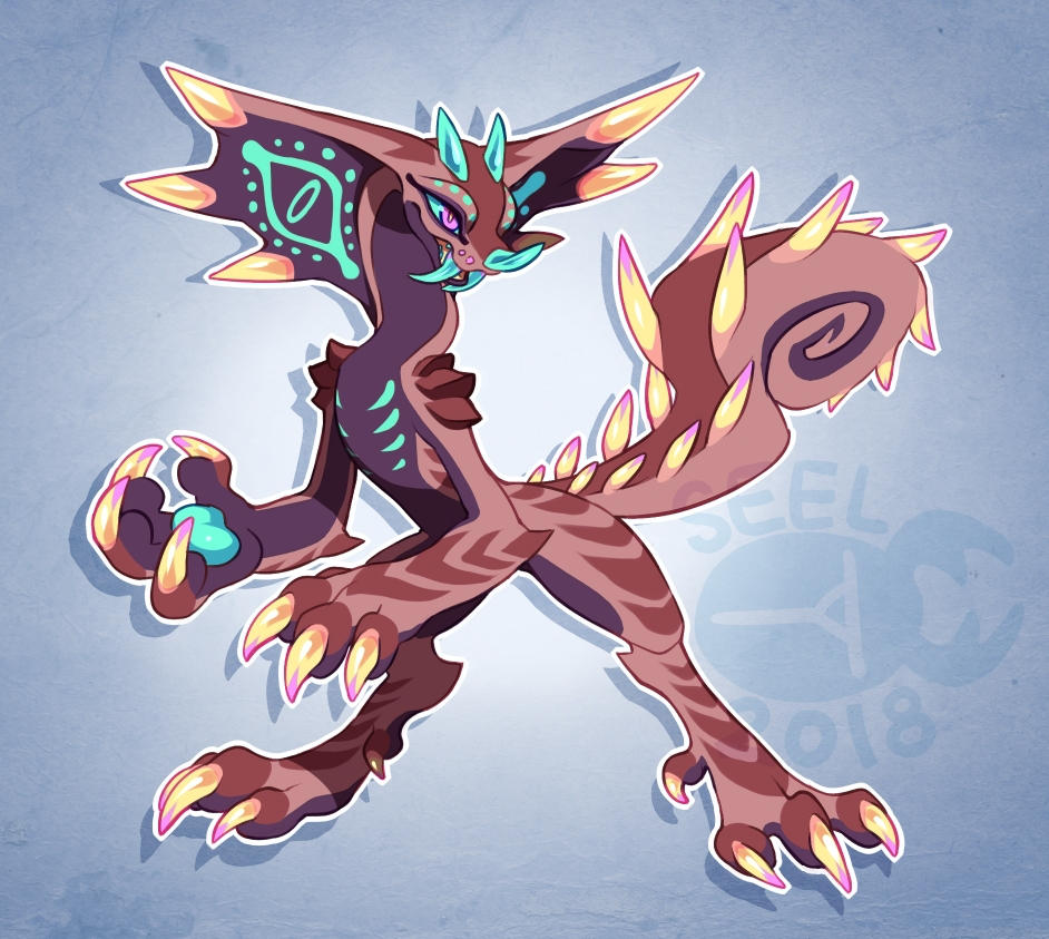 SirJellyRaptor - Custom Chimereon by ground-lion