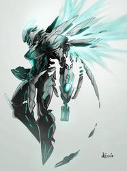 Concept - Protoknight, Full Render by AenTheArtist