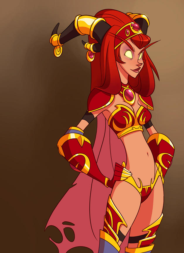 Alexstrasza the Life-Binder by shoomlah