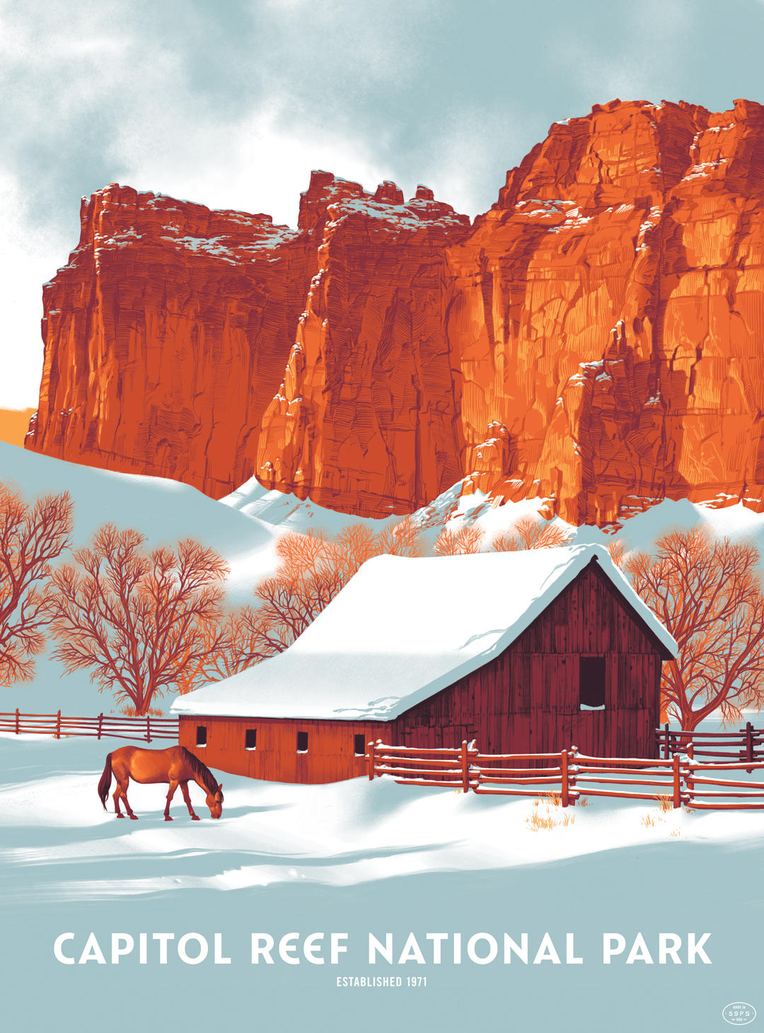 Fifty-Nine Parks - Capitol Reef by shoomlah