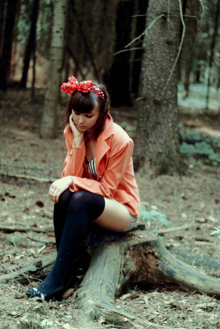 alone in the forest.. by unserezeit