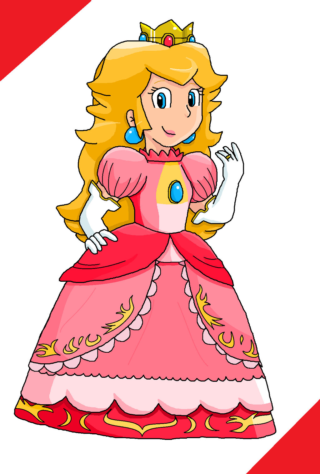 Princess Peach Fighting