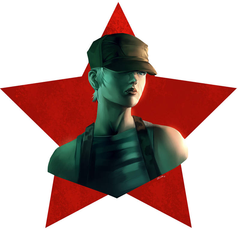 MGS2: Olga Gurlukovich by E-Mann