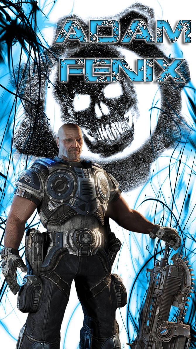 Gears Of War Adam Fenix Mobile Phone Wallpaper By Mainboy Uk On