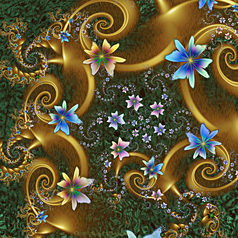 Flowers with Special Needs by FireLilyFractals