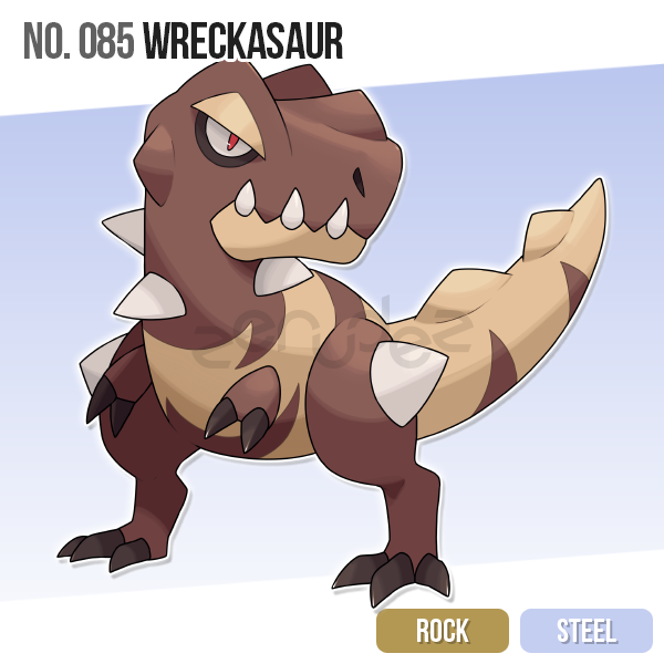 085 Wreckasaur by zerudez