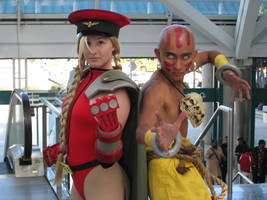 Bison Cammy and Dhalsim by ShiroTagachi