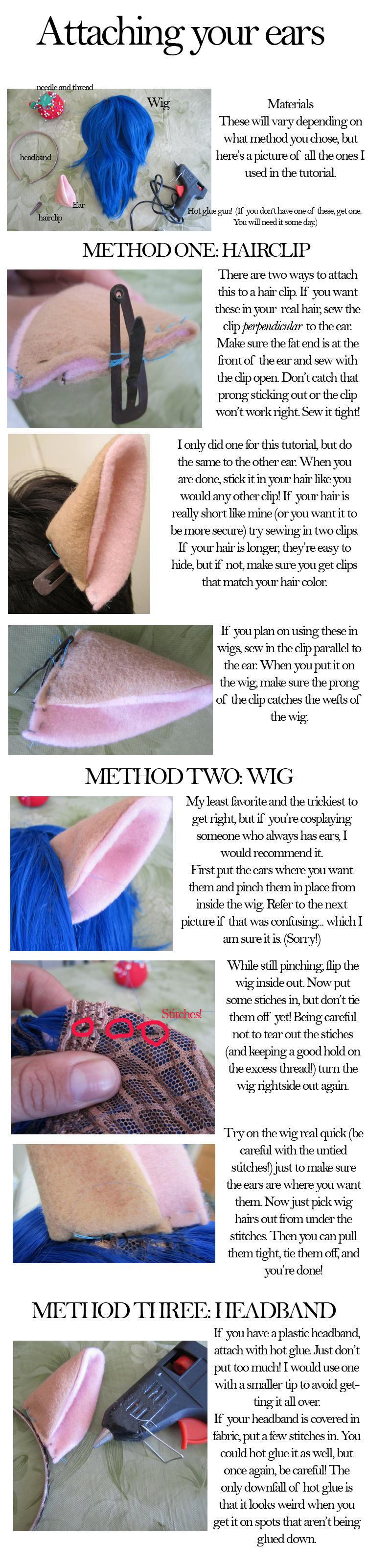 Attaching Cat Ears by ObsessedXShipper