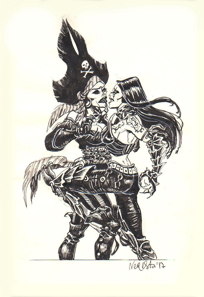 Inktober 2017 by nerresta