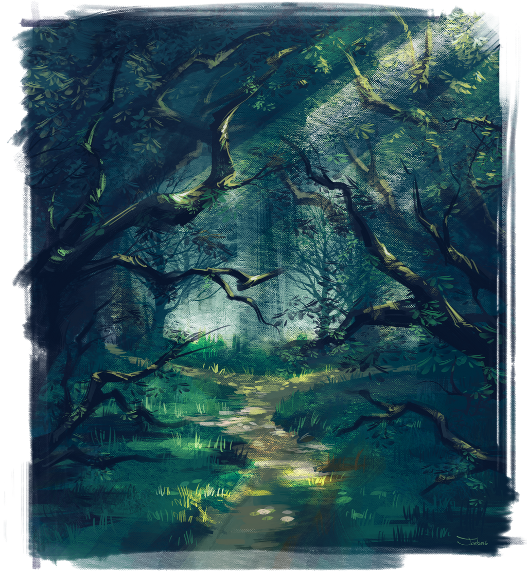 Mysterious forest by sashajoe on DeviantArt Mysterious forest by sashajoe on DeviantArt