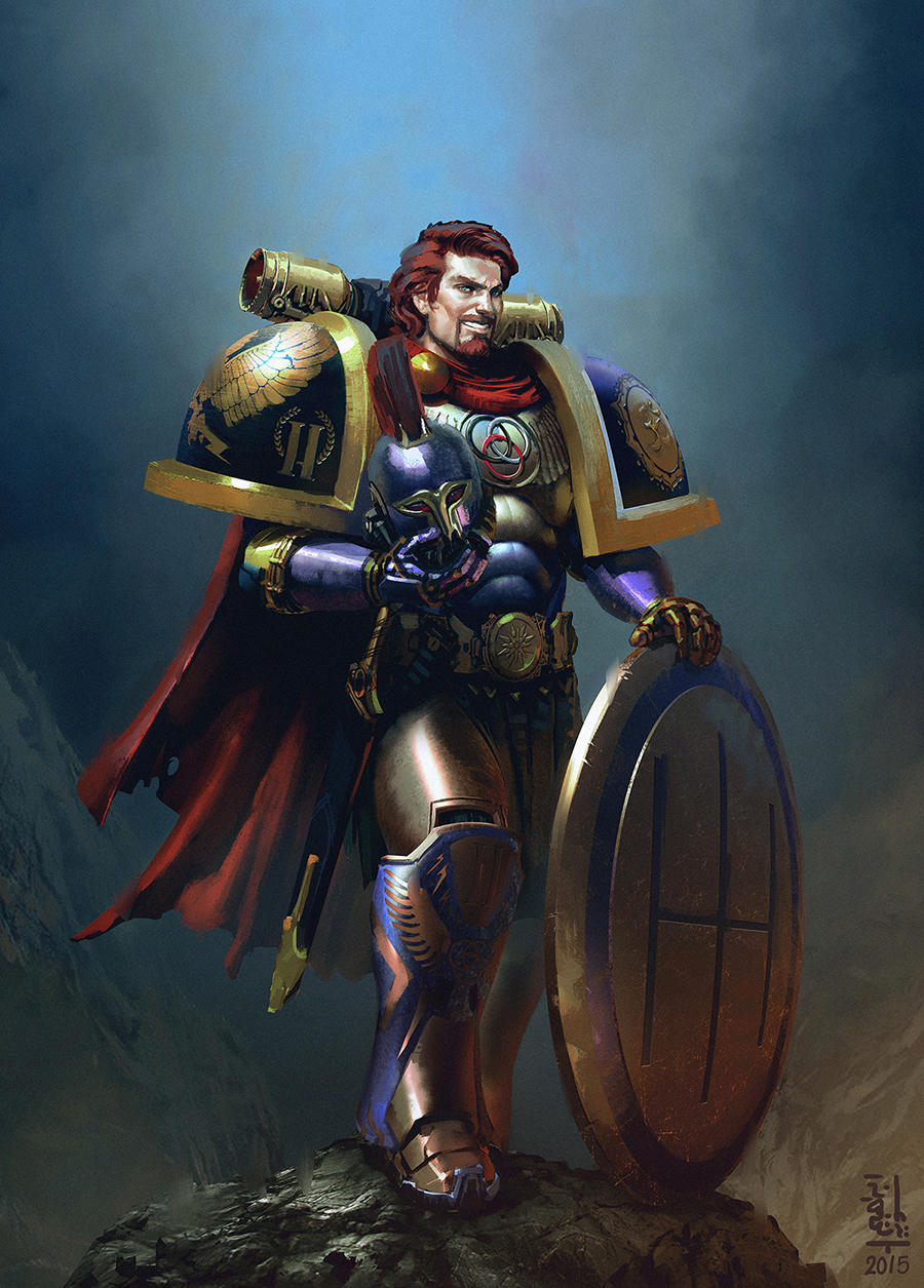 Commission: The II Primarch - Alex by saint-max