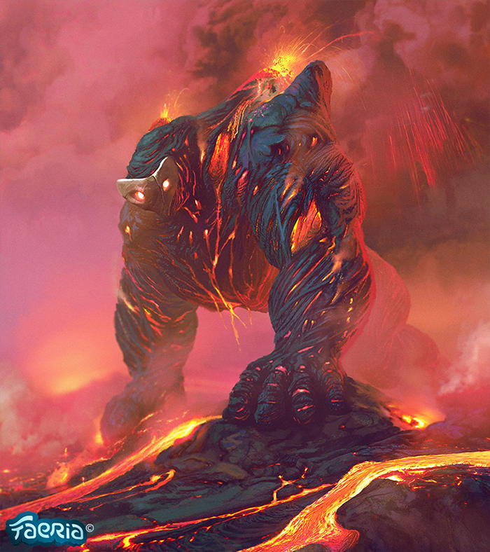 Red Colossus ~ Faeria by saint-max