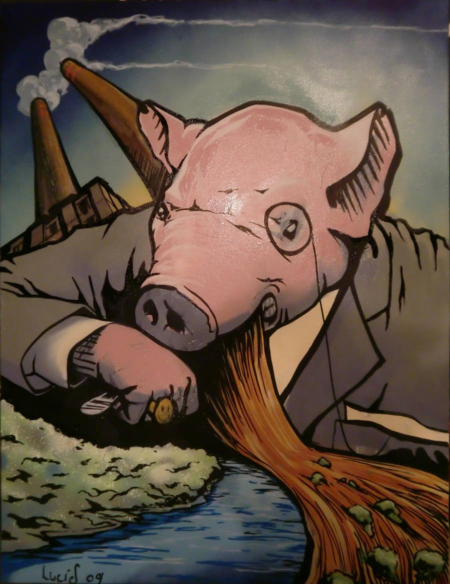 Hungry Pig by Lucidflows