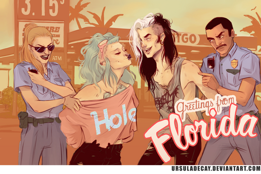 Greetings from Florida by UrsulaDecay