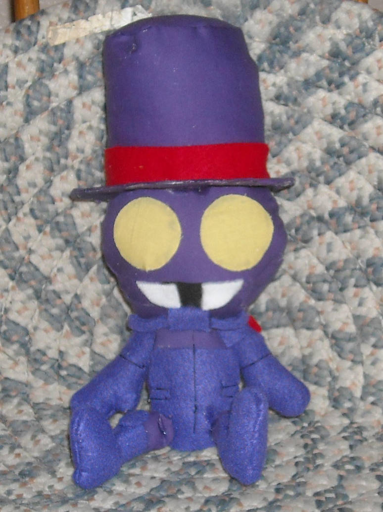 Superjail Soldier Chibi Plush by DonutTyphoon