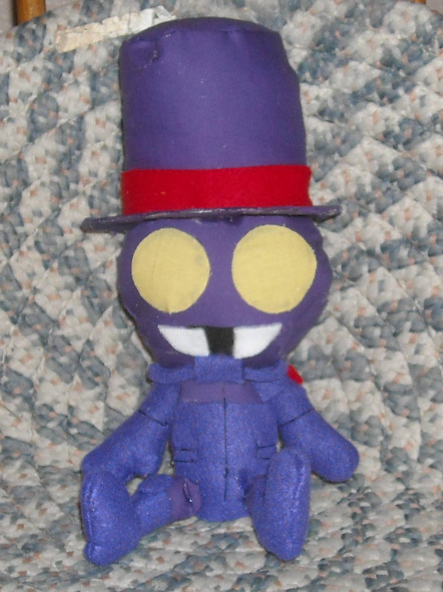 Superjail Soldier Chibi Plush by DonutTyphoon