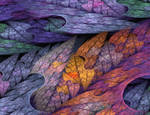 Watercolour Leaves by ClaireJones