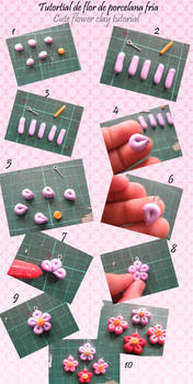 Flower Polymer Clay Tutorial by beatus-vir