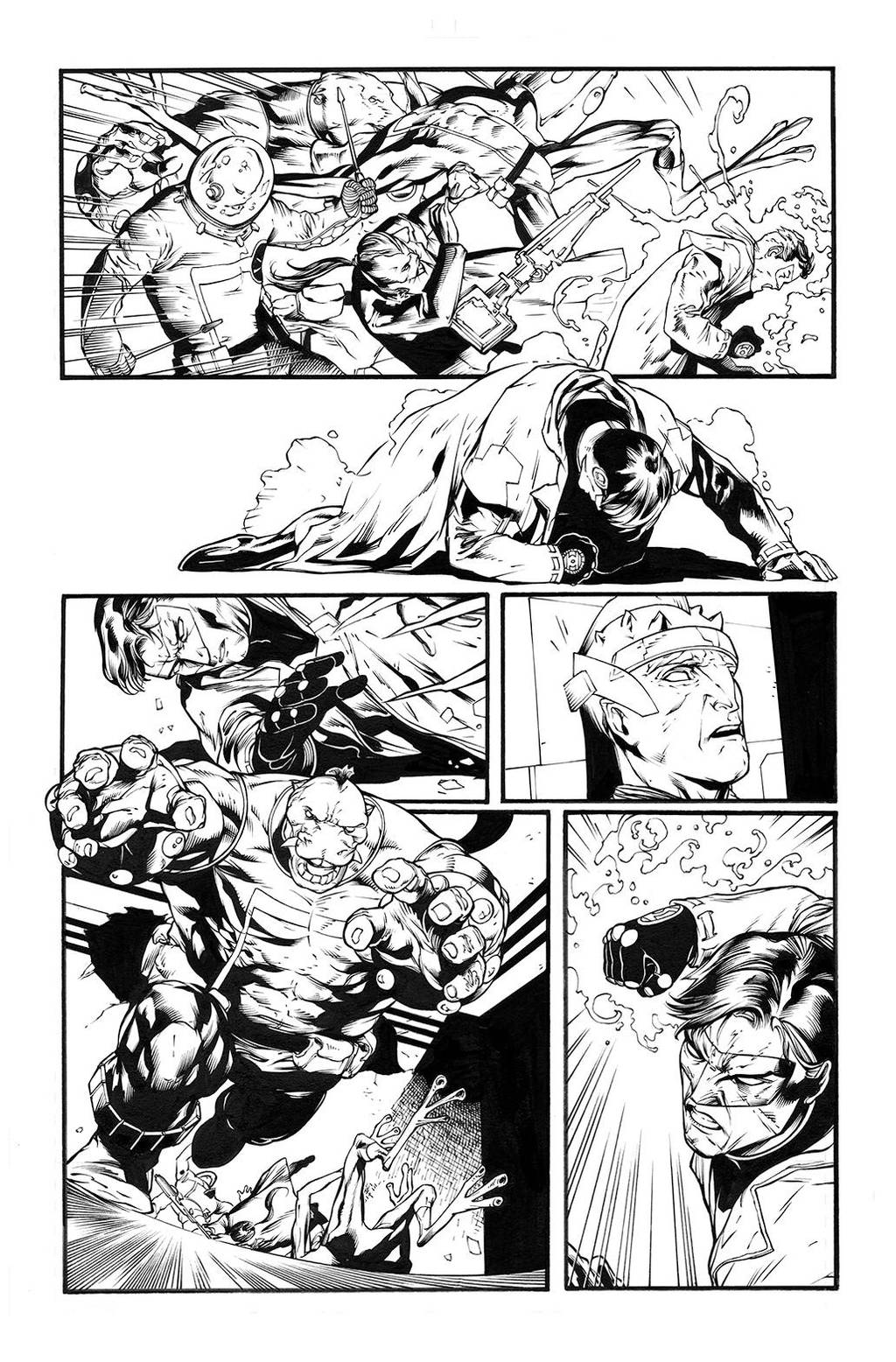Green Lantern 52, page 8 by MarkIrwin