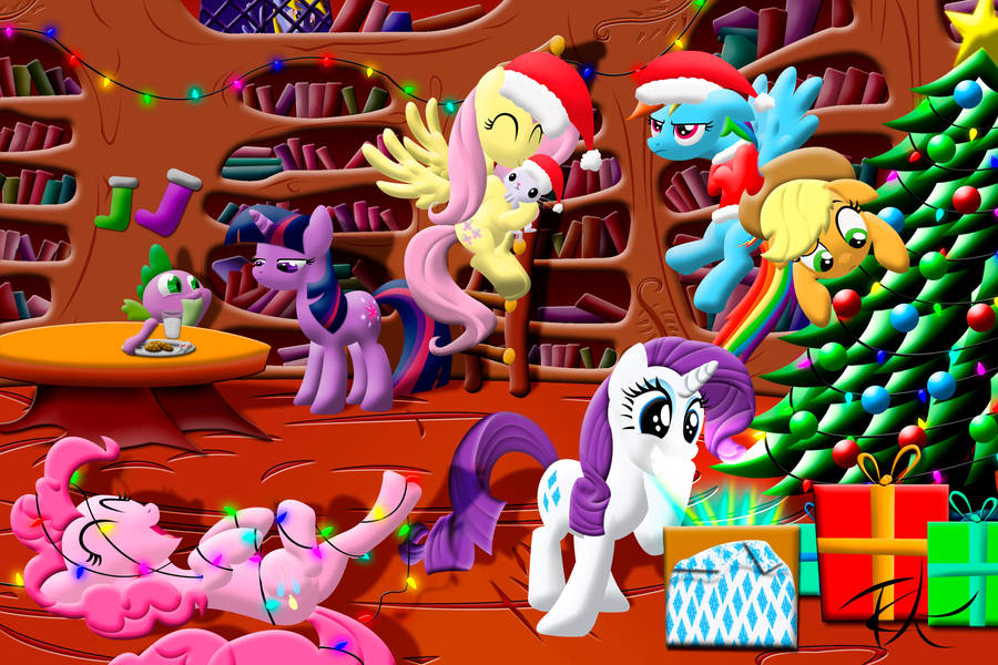 Merry Christmas everypony. by InternationalTCK
