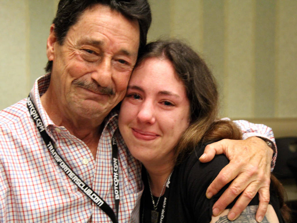 Me and Peter Cullen by ElitaOneArts on DeviantArt