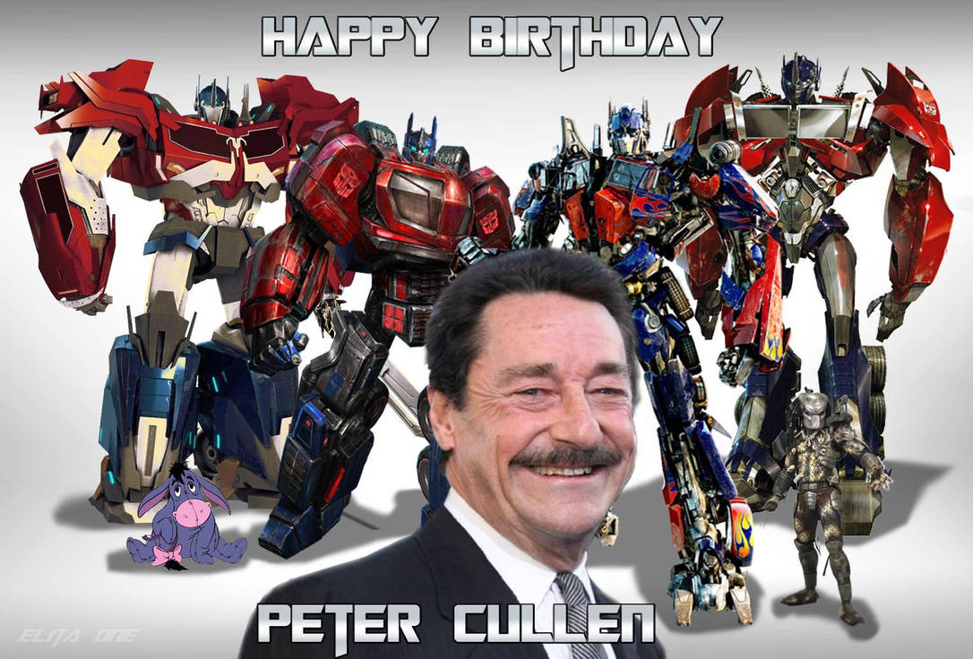 Happy Birthday Peter Cullen (Part1) by Elita-One-Arts on DeviantArt