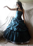 Blue Gown 1 by mizzd-stock