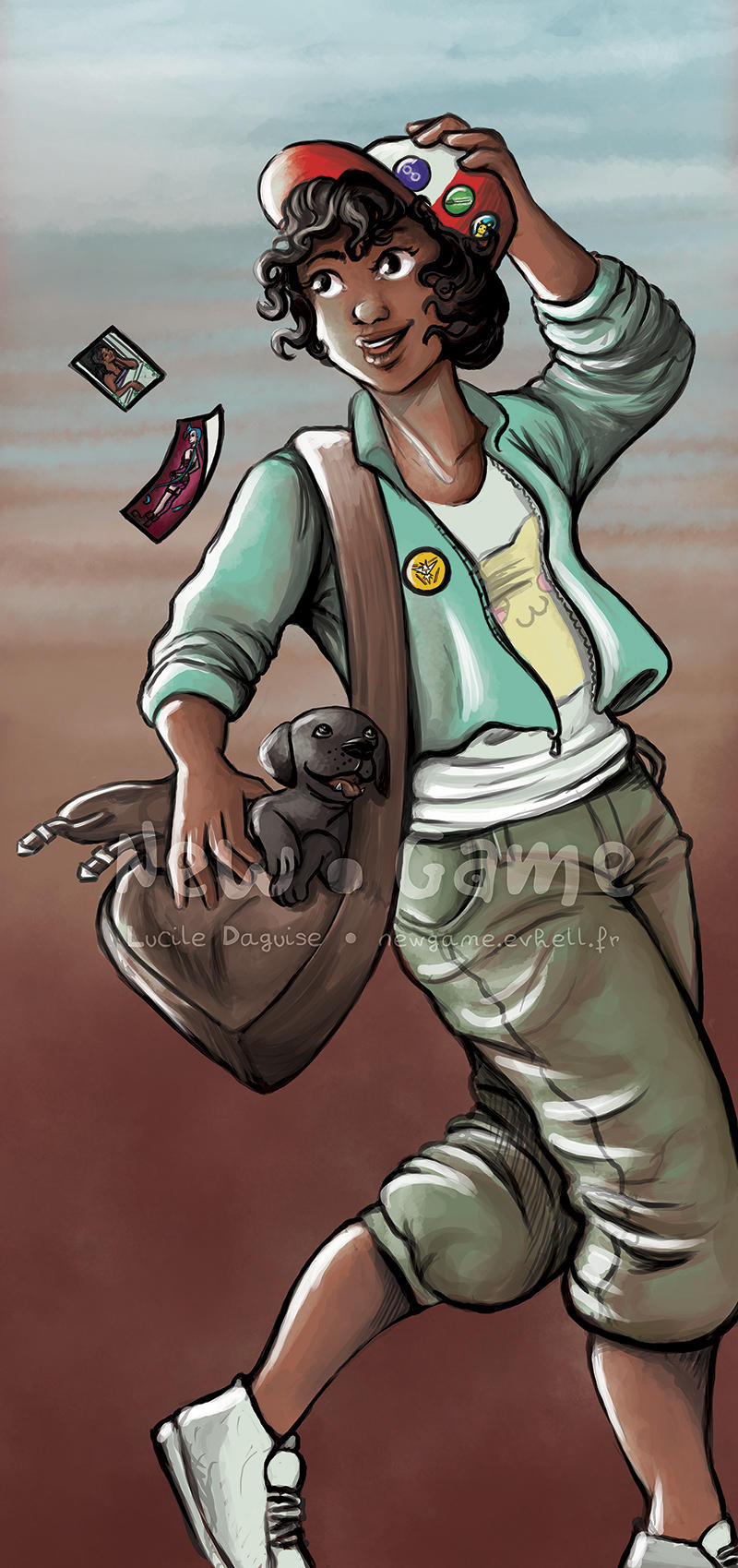 Nora on the road by RevanRayWan