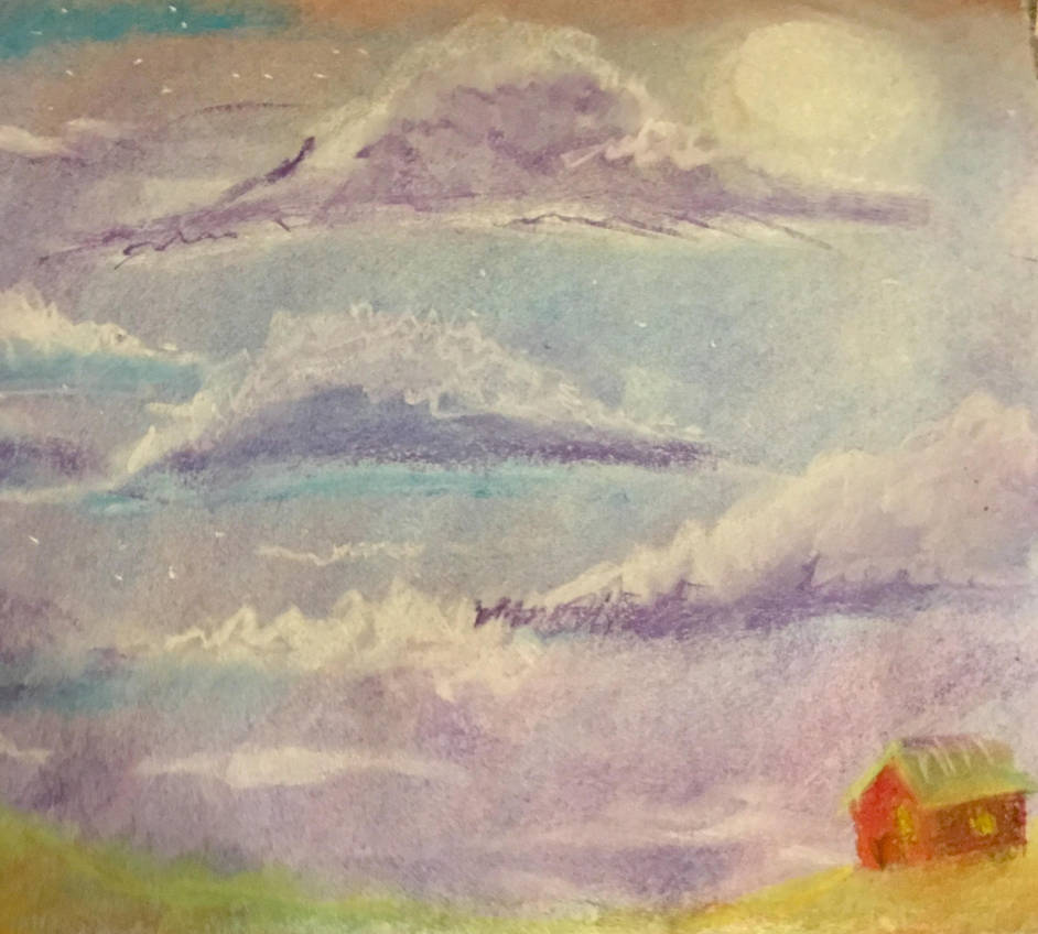 Pastel drawing by TehBobcat