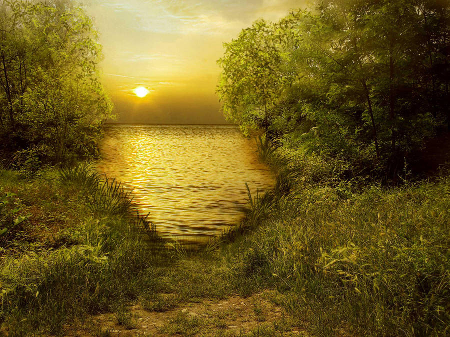 Fantasy BG sea 3 Stock by irinama