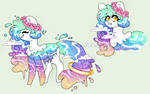 Rainbow-Wash challenge by MsCreepyPlagueDoctor