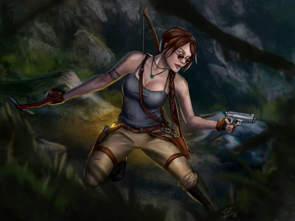 Lara Croft Tomb Raider by Dinoforce