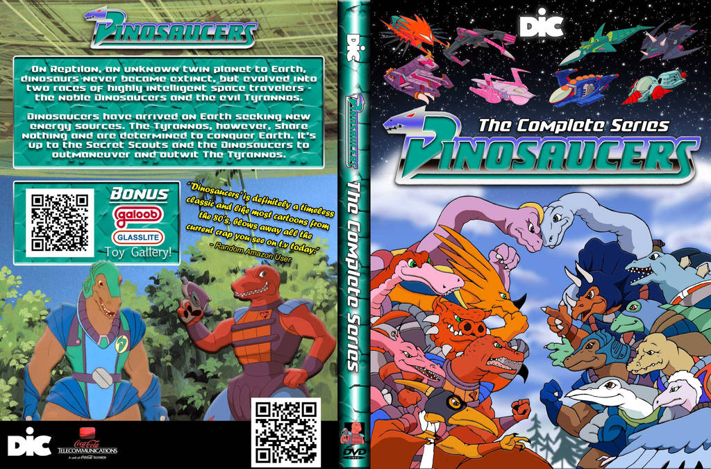 Dinosaucers DVD Cover by TheMasterTurtle on DeviantArt