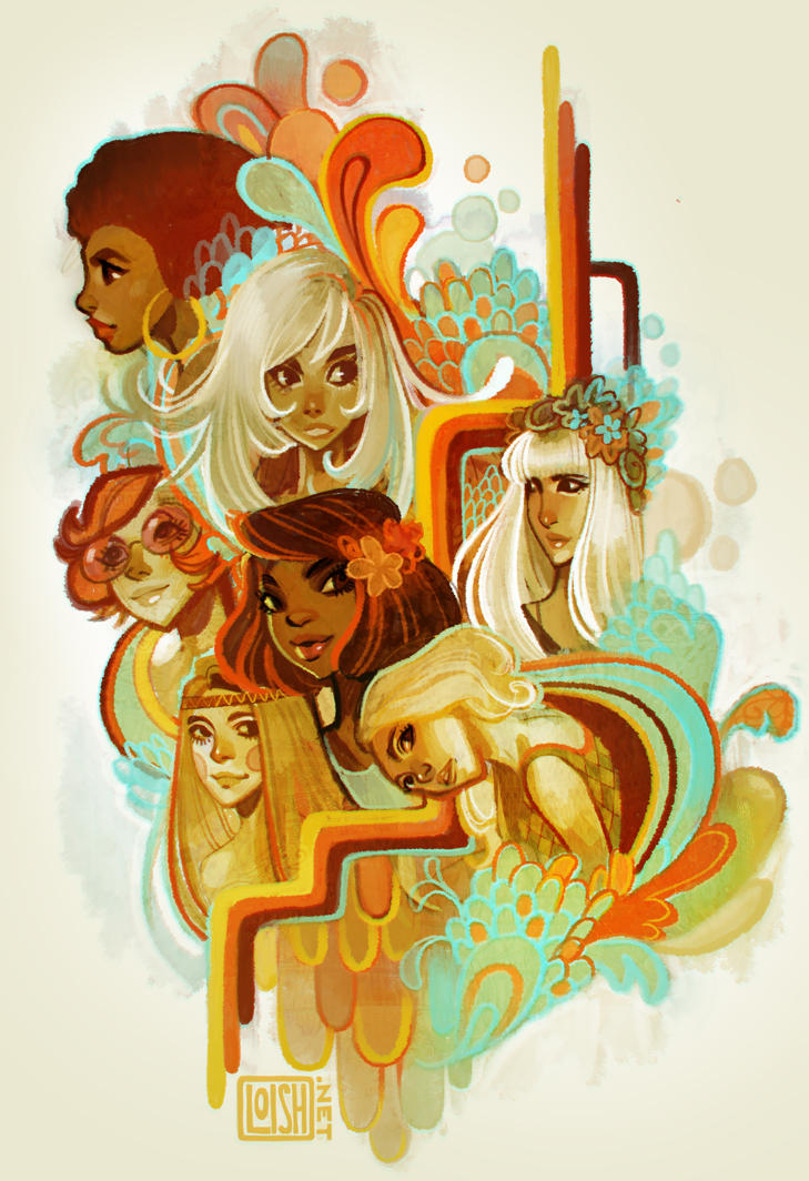 ode to the 70s by loish