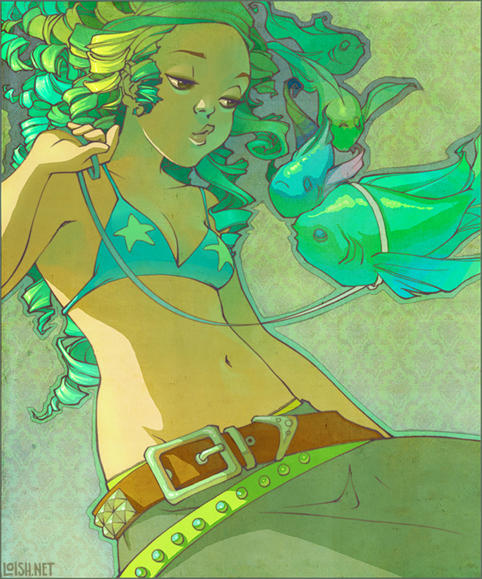 pet fish by loish