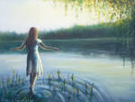 Summer Wading by eitherangel