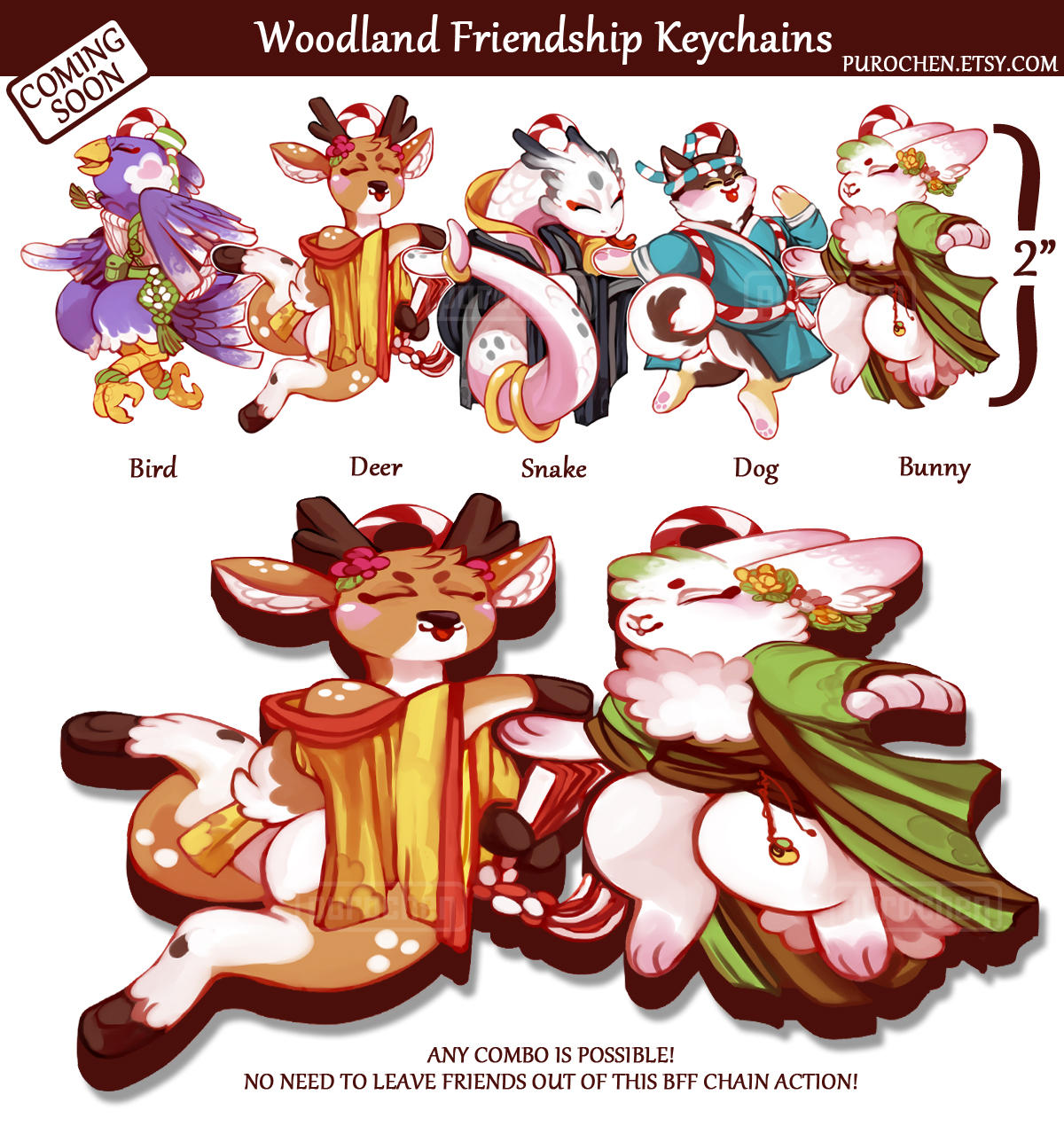 VOTE NOW!! Woodland BFF charms by Prochaine