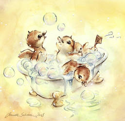 Bubble Bath by DreamsOfALostSpirit