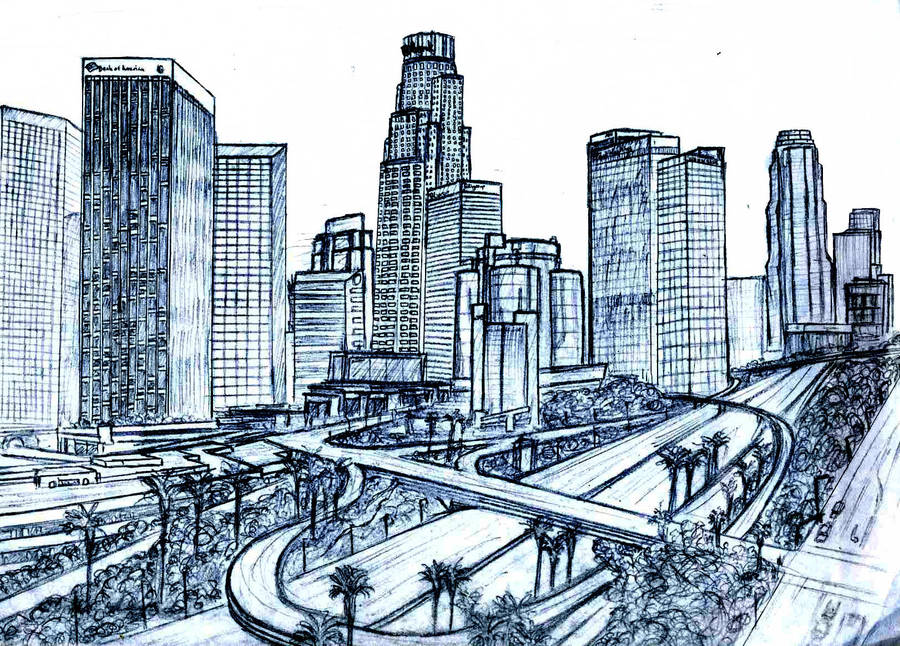 Downtown Los Angeles by jbernardino on DeviantArt