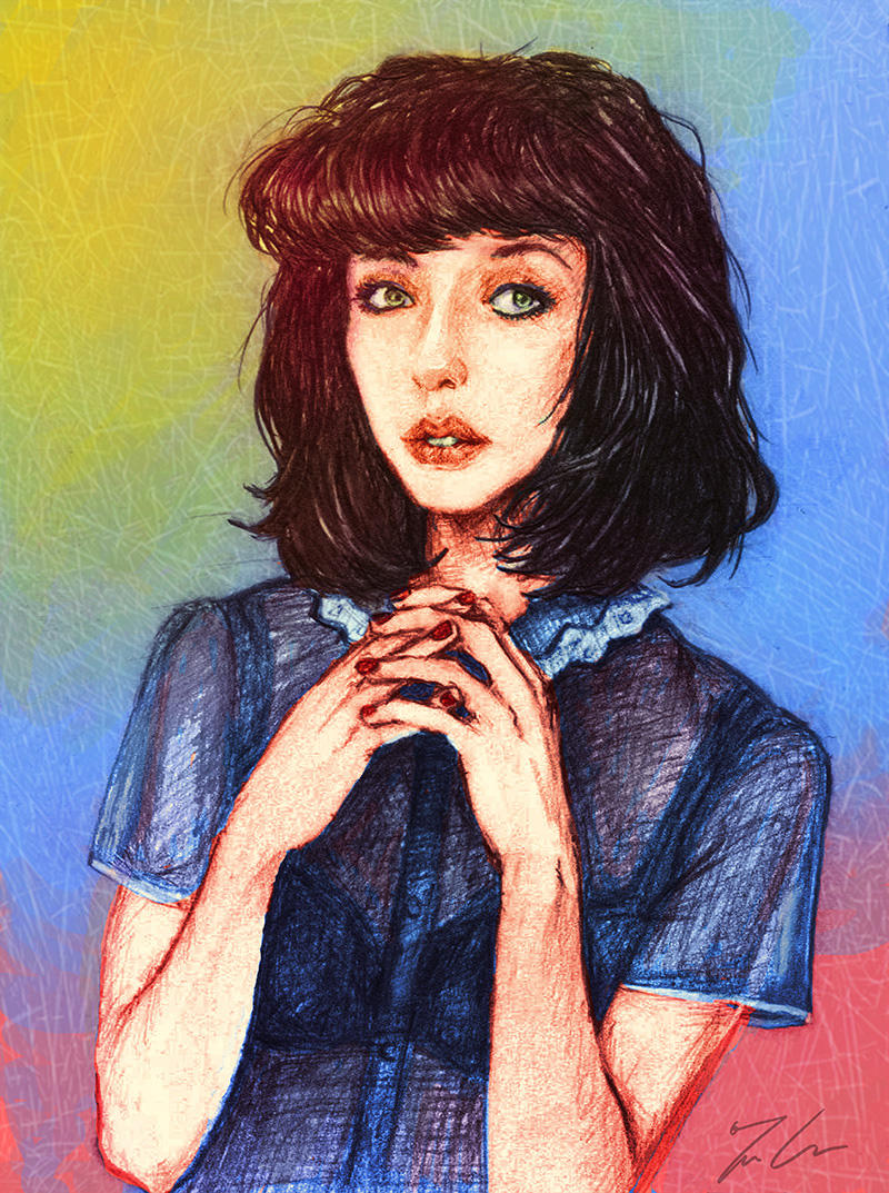 Kimbra Portrait by GinnyArt