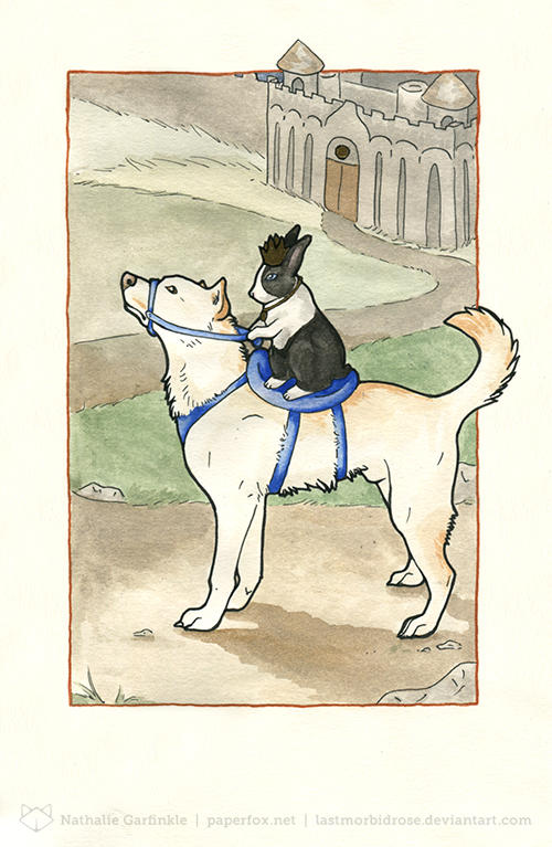 Noble Steed by art-paperfox