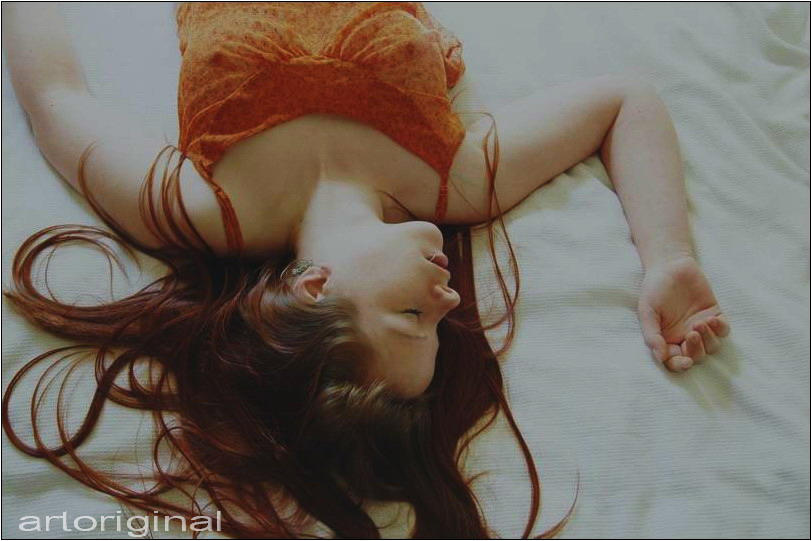 red hair circles by ArtOriginal